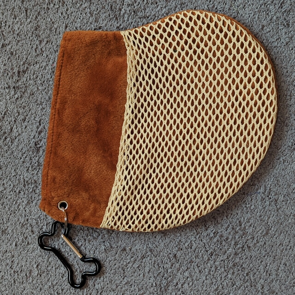 Zippered Dog Bone Travel Pouch Bag
